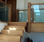Wooden stair case to loft conversion